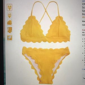 Yellow Bikini